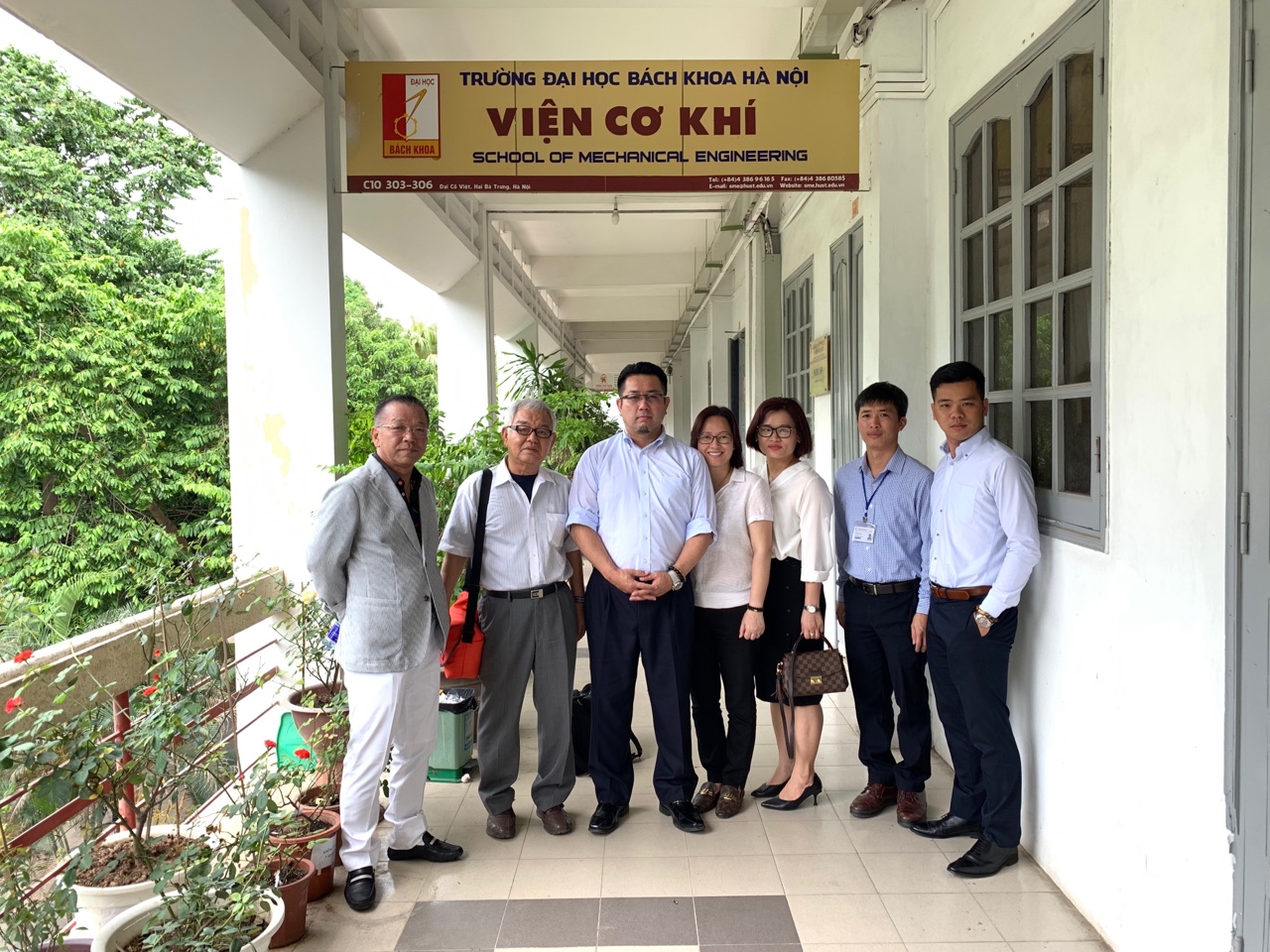 BÌNH MINH EHD JSC CÙNG ĐỐI TÁC - NGHIỆP ĐOÀN NHẬT BẢN, TỚI THĂM VIỆN CƠ KHÍ CỦA TRƯỜNG ĐẠI HỌC BÁCH KHOA HÀ NỘI