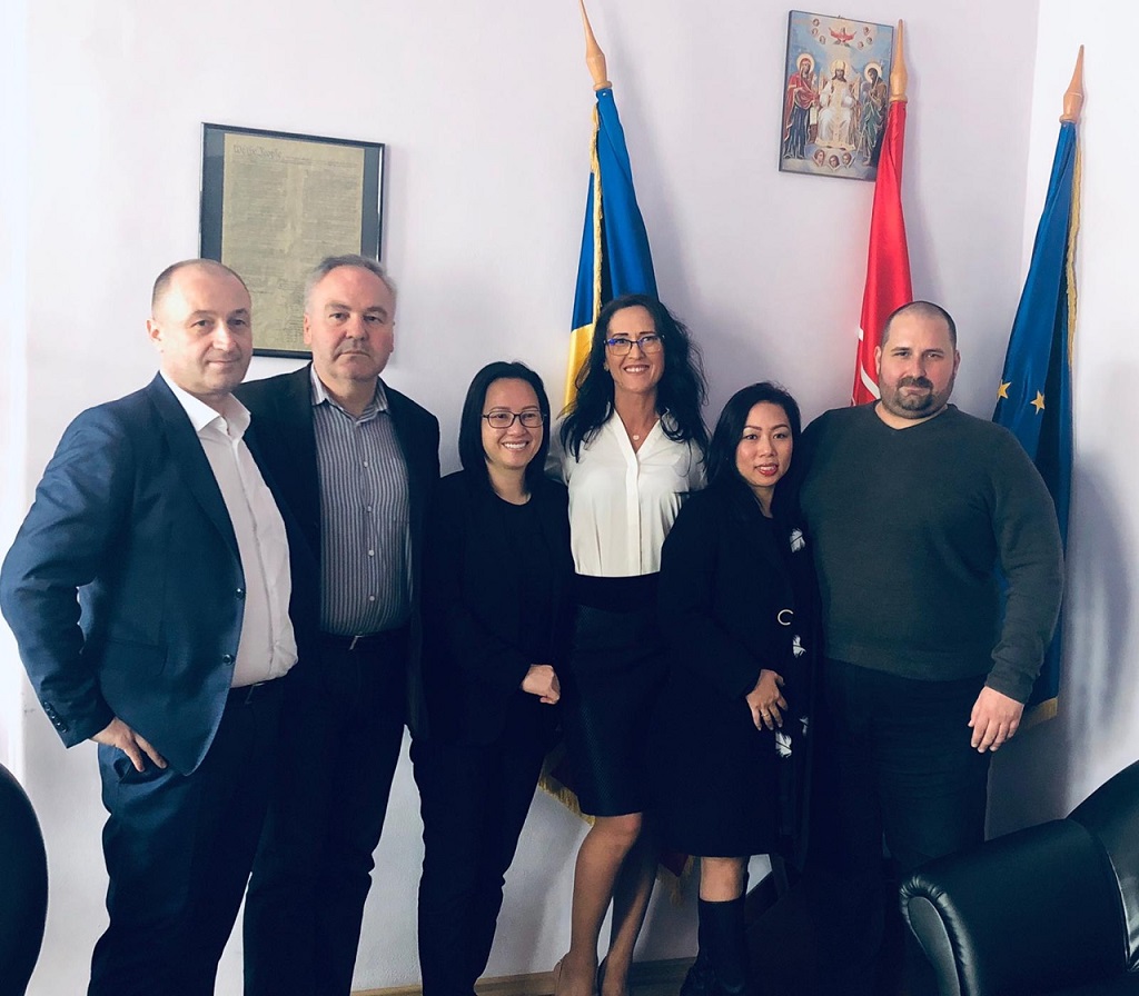 MEETING WORKING WITH LEADER OF TIMISOARA PROVINCE AND VISIT TO THE TRAINING MANUFACTURING PLANT AT ROMANIA